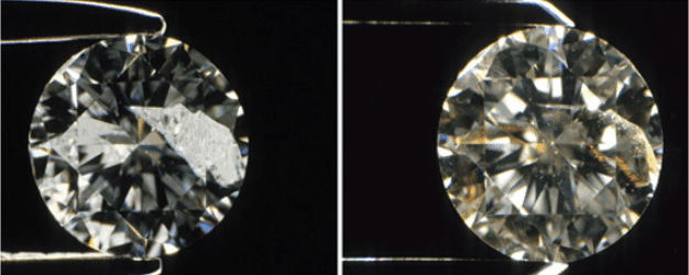 Diamond Before Treatment