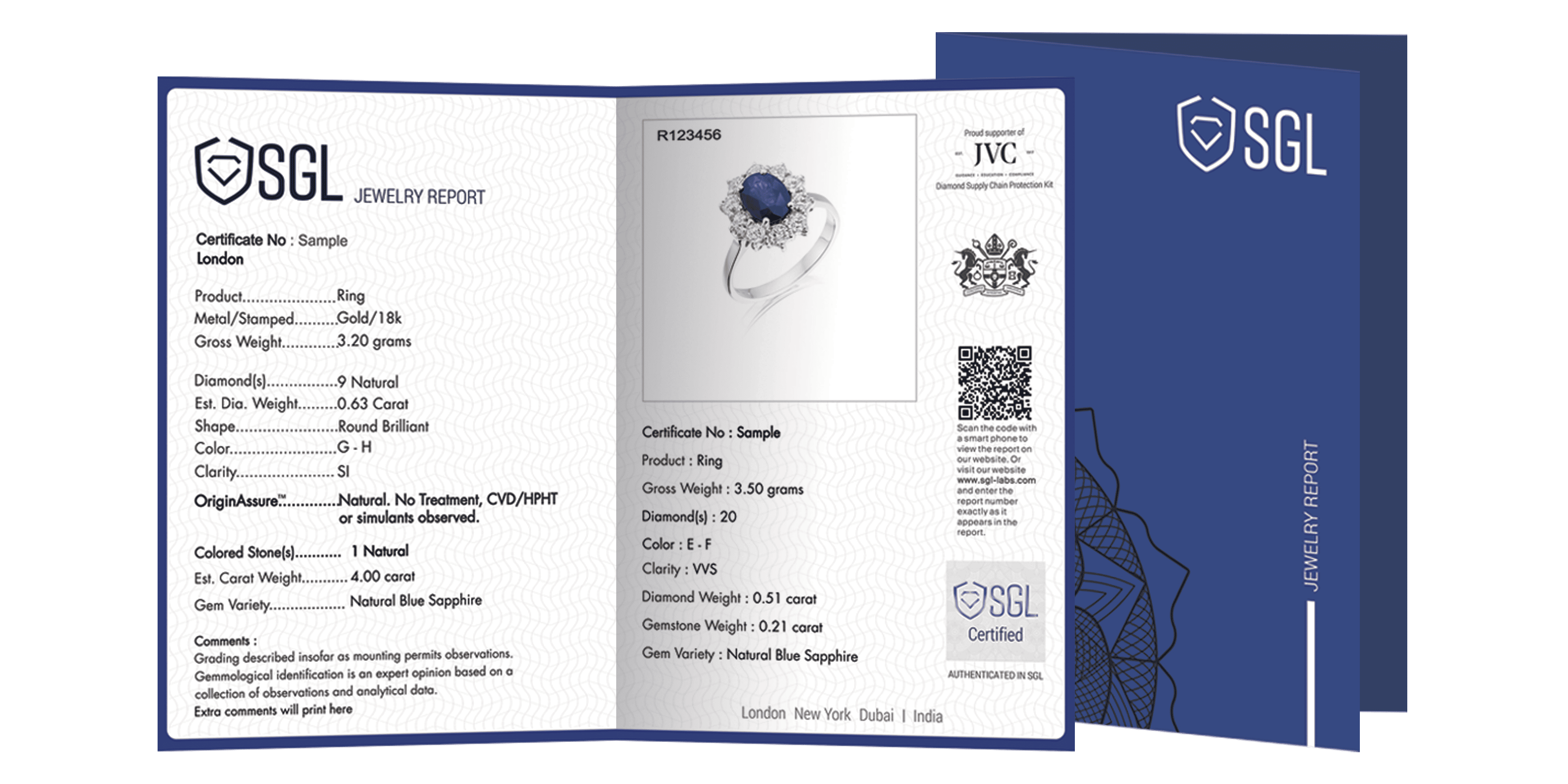 Natural Diamond and Colored Gemstone JEWELLERY Report