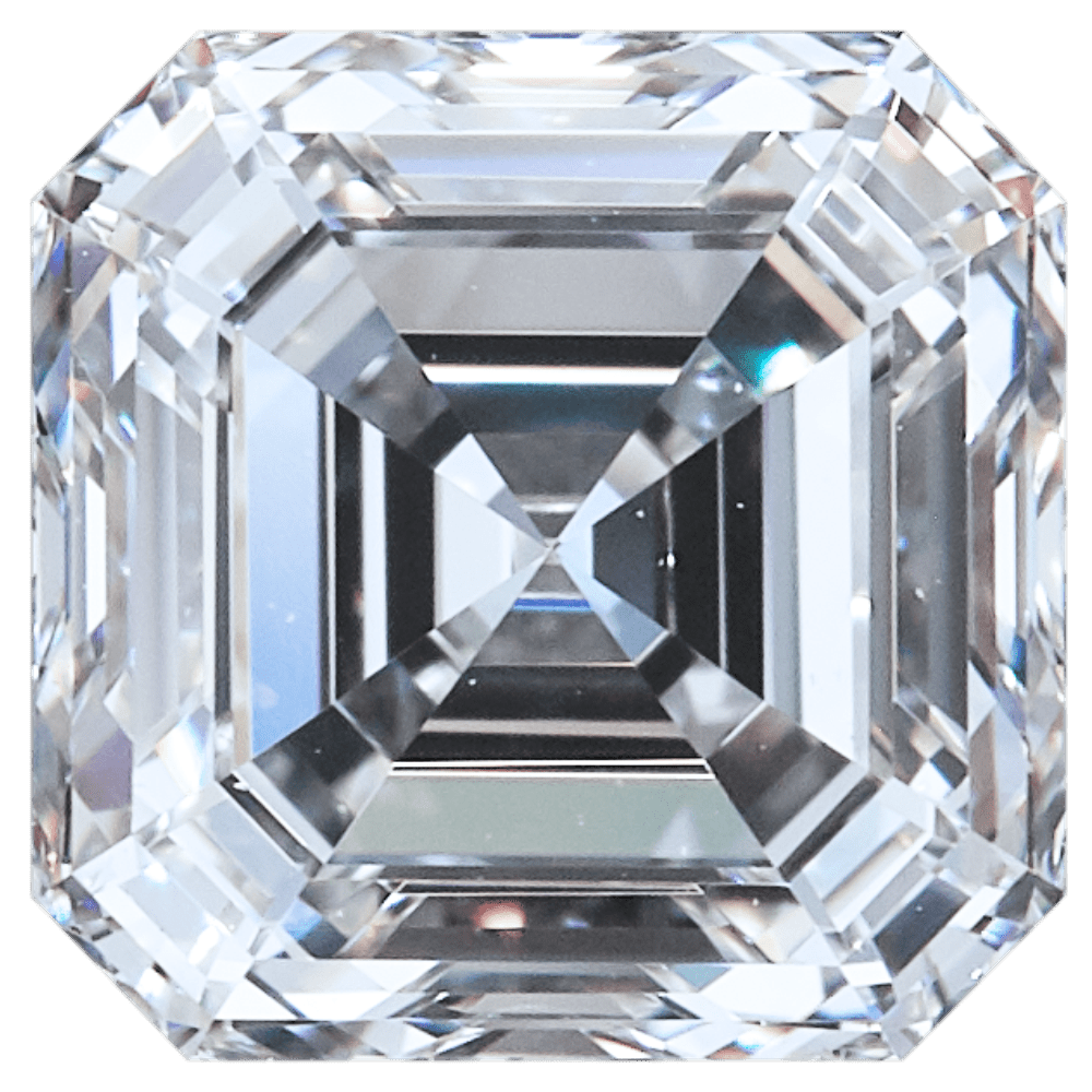 Asscher Diamond which is an octagonal cut diamond having a square shape.