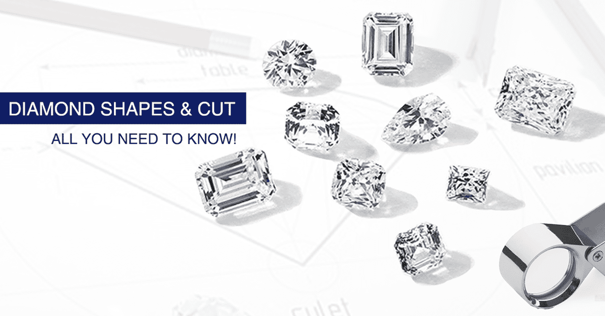 Feature image for SGL blog - Diamond shapes and cuts - all you need to know!