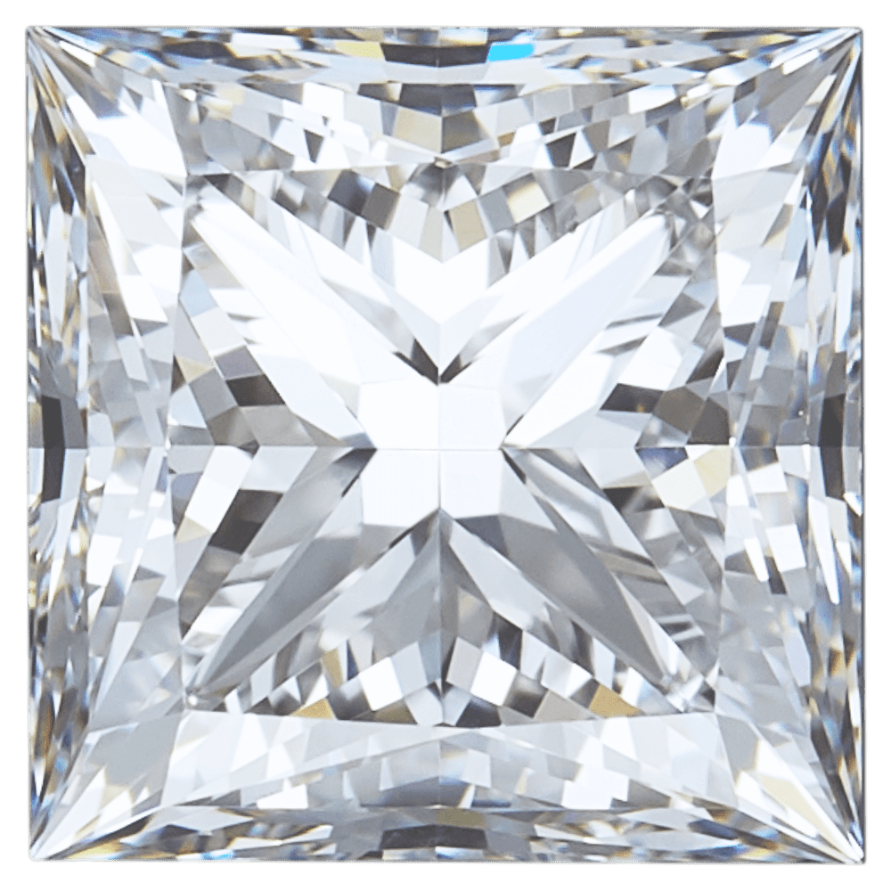 Square shaped deals diamond