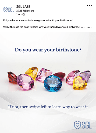 Why wearing a birthstone is important? post explaining the same
