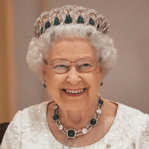One of the queen’s most prized possessions, the Grand Duchess Vladimir Tiara has an amusing history. This gorgeous diamond and pearls tiara originally belonged to Grand Duchess Vladimir.