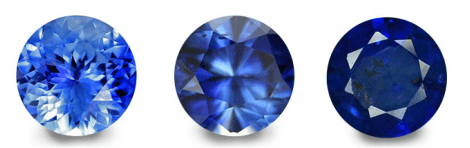 Shades of deals blue sapphire