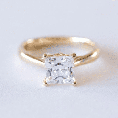 Image used to show the origin of princess cut diamond.