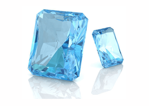 birthstone for the month of march - aquamarine