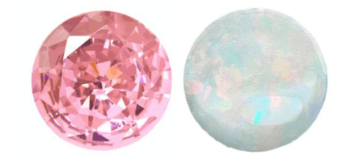Birthstone for October - Opal and tourmaline