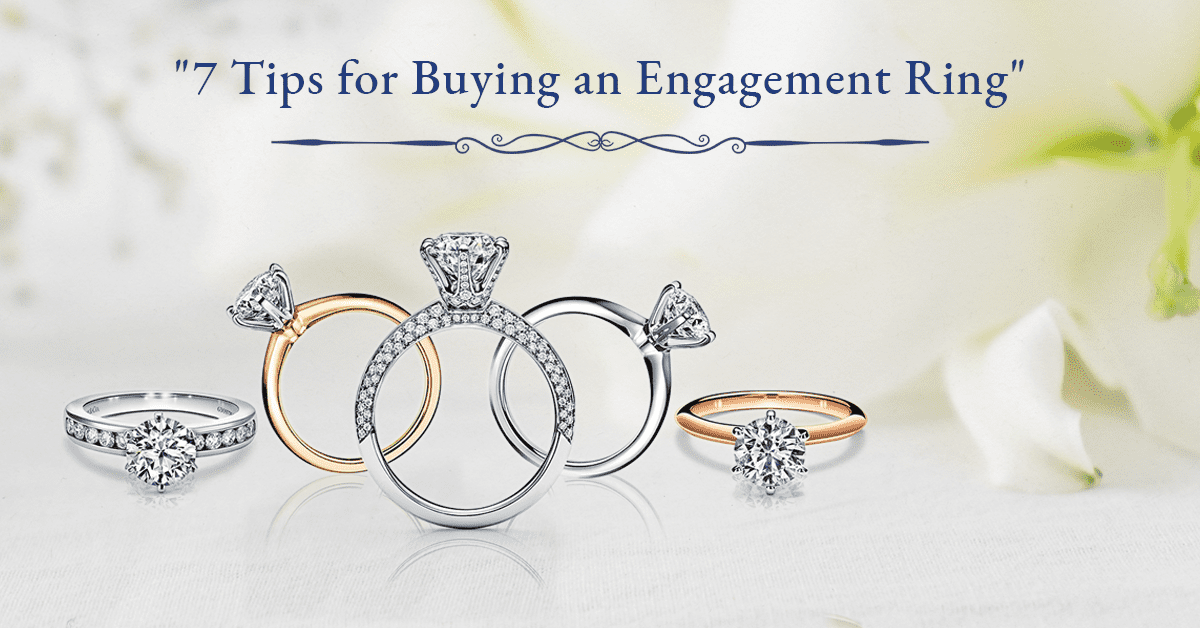 feature image of our blog - 7 Tips for Buying an Engagement Ring | SGL Labs