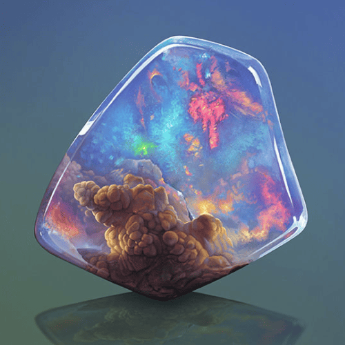 Contraluz Opal image used on our blog - Discovering the Beauty and Mystery of Opal Stone