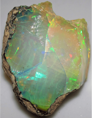 Hydrophane-Opal image used on our blog - Discovering the Beauty and Mystery of Opal Stone
